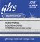 GHS&nbsp;BNR-M Burnished Nickel Medium Electric Guitar Strings&nbsp;&nbsp;BNR-M Burnished Nickel Medium Electric Guitar Strings