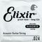 Elixir&nbsp;Nanoweb .024 Acoustic Guitar String 4-Pack Singles&nbsp;&nbsp;Pack