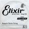 Elixir&nbsp;Polyweb .023 Acoustic Guitar String 4-Pack Singles&nbsp;&nbsp;Pack