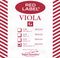 Super Sensitive&nbsp;Red Label Viola G String&nbsp;Sub-Mini (11 IN)&nbsp;Intermediate