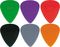 Snarling Dogs&nbsp;Brain Guitar Picks and Tin Box&nbsp;&nbsp;Group Shot