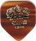 D'Andrea&nbsp;Pro Plec Small Pointed Square Guitar Picks One Dozen&nbsp;&nbsp;Shell, 1.5MM, Front