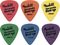 D'Andrea&nbsp;Delrex Delrin Guitar Picks One Dozen&nbsp;Orange&nbsp;.60MMGroup Shot, Fronts