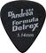 D'Andrea&nbsp;Delrex Delrin Guitar Picks One Dozen&nbsp;Black&nbsp;.88MMBlack, 1.14MM, Front