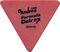 D'Andrea&nbsp;55 Triangle Delrex Delrin Guitar Picks One Dozen&nbsp;Green&nbsp;.88MMRed, .50MM, Front