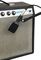 Sennheiser&nbsp;e 609 SilverDynamic Guitar Microphone&nbsp;&nbsp;With Fender Amp, Left-facing