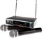 Nady&nbsp;DKW-DUO Dual Channel VHF Handheld Microphone System&nbsp;&nbsp;Left-facing