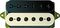 DiMarzio&nbsp;DP151 PAF Pro Pickup&nbsp;Purple&nbsp;RegularBlack-Creme
