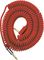 Vox&nbsp;Premium Vintage Coil Guitar Cable Assorted Colors&nbsp;White&nbsp;9 MetersRed, 9 Meters, Coiled