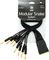 Planet Waves&nbsp;Modular Snake 8-Channel Breakout&nbsp;Xlr&nbsp;4 Male / 4 FemaleTRS, Packaged