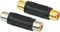 American Recorder Technologies&nbsp;RCA Female to RCA Female Adapter&nbsp;Nickel&nbsp;Group Shot