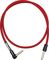 DiMarzio&nbsp;Jumper Cable Pedal Coupler Long Cable with 1 Straight and 1 Angled End&nbsp;&nbsp;Red, 36 In
