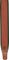 Levy's&nbsp;Boot Leather Guitar Strap&nbsp;Black&nbsp;Walnut, End