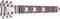 Shredneck&nbsp;Practice Guitar Neck&nbsp;Silver Metalflake&nbsp;Silver Metalflake