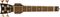 Shredneck&nbsp;Bassneck&nbsp;Red Transparent&nbsp;Black