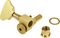 Sperzel&nbsp;Bass Tuning Keys&nbsp;Satin Chrome&nbsp;2 and 2Gold, 2x2, Single