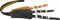 El Dorado&nbsp;Tooled-Leather Guitar Strap&nbsp;Brown&nbsp;Group Shot