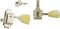 Kluson&nbsp;3-per-Side Tuning Machines&nbsp;Gold&nbsp;Nickel