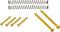 DiMarzio&nbsp;Humbucker Mounting Hardware Kit&nbsp;&nbsp;Gold, Bridge