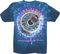 Gear One&nbsp;Pink Floyd Pulse Concentric Men's T-Shirt&nbsp;&nbsp;Blue, Back
