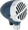 Hohner&nbsp;1490 Blues Blaster Harmonica Microphone&nbsp;&nbsp;Above, Right-facing