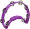 RhythmTech&nbsp;Solo Tambourine&nbsp;White&nbsp;Purple