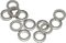 Gibraltar&nbsp;Metal Tension Rod Washers (12-Pack)&nbsp;&nbsp;Metal Tension Rod Washers (12 Pack)