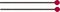 Vic Firth&nbsp;Round Head Keyboard Mallets&nbsp;&nbsp;Very SoftMedium