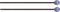 Vic Firth&nbsp;Round Head Keyboard Mallets&nbsp;&nbsp;Very SoftSoft