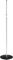 Atlas Sound&nbsp;MS-12C Round Base Mic Stand&nbsp;Ebony&nbsp;Chrome