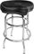 ROC-N-SOC&nbsp;Tower Saddle Seat Stool&nbsp;&nbsp;Black, Short