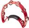 RhythmTech&nbsp;Ergonomic Tambourine&nbsp;Red&nbsp;Red