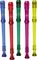 Canto&nbsp;One-Piece Translucent Soprano Recorder with Baroque Fingering&nbsp;Transparent Red&nbsp;Group Shot, All Colors