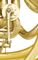 Hans Hoyer&nbsp;7801 Nickel Double French Horn&nbsp;&nbsp;Valve Detail