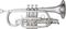 Kanstul&nbsp;731 Series Bb Cornet&nbsp;731-1 Lacquer&nbsp;Silver