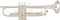 Kanstul&nbsp;900 Series Bb Trumpet&nbsp;900-1 Lacquer&nbsp;Silver