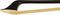 The String Centre&nbsp;FG Series Fiberglass Bass Bow&nbsp;&nbsp;3/4 French, Tip