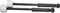Lazer&nbsp;Felt Bass Drum Mallets&nbsp;&nbsp;Medium (Aluminum Shaft)