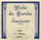 Super Sensitive&nbsp;Sensicore Viola de Tenor Gamba Strings&nbsp;Set, Medium&nbsp;C5