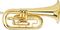 Dynasty&nbsp;M575 Series Marching Bb Euphonium&nbsp;M575S Silver&nbsp;Lacquer