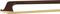 Glasser&nbsp;Fiberglass Viola Bow with Plastic Grip&nbsp;&nbsp;Tip