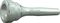 Denis Wick&nbsp;Trumpet Mouthpiece in Silver&nbsp;&nbsp;4E3C