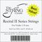 The String Centre&nbsp;Recital II Violin String set&nbsp;3/4 Size&nbsp;1/8 Size
