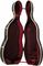 Bellafina&nbsp;ABS Cello Case with Wheels&nbsp;1/2 Size&nbsp;Open