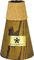 Balu&nbsp;Medium / Small Bell French Horn Practice Mute&nbsp;Tiger&nbsp;Walnut