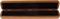 Mollard&nbsp;Universal Baton Case&nbsp;&nbsp;Walnut 4 Baton Case, Open