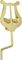 Grover-Trophy&nbsp;Marching Saxophone Lyre&nbsp;&nbsp;Marching Saxophone Lyre