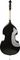 Florea&nbsp;Midnight Double Bass Outfit&nbsp;&nbsp;3/4 size black3/4, Black, Back