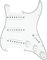 DiMarzio&nbsp;Area Model Prewired Pickguard&nbsp;White&nbsp;White, Front