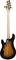 Music Man&nbsp;Sterling 5 H Bass&nbsp;Black&nbsp;Rosewood FretboardVintage Sunburst, Maple Fretboard, Back
